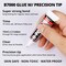 30,200pcs Black Resin Rhinestones – Flatback Gems with B7000 Glue, 2/3/4/5mm for DIY Crafts, Clothing, Fabric, Shoes, Bows, Bedazzling, and Jewelry Projects